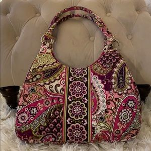 NEVER USED! Vera Bradley pink hobo tote